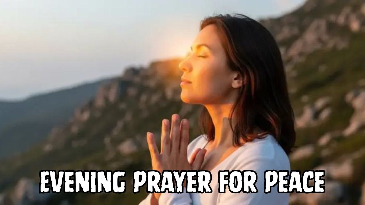 evening prayer for peace