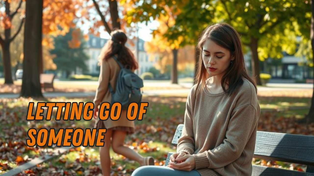 Letting go of someone
