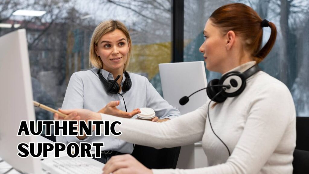 Authentic support