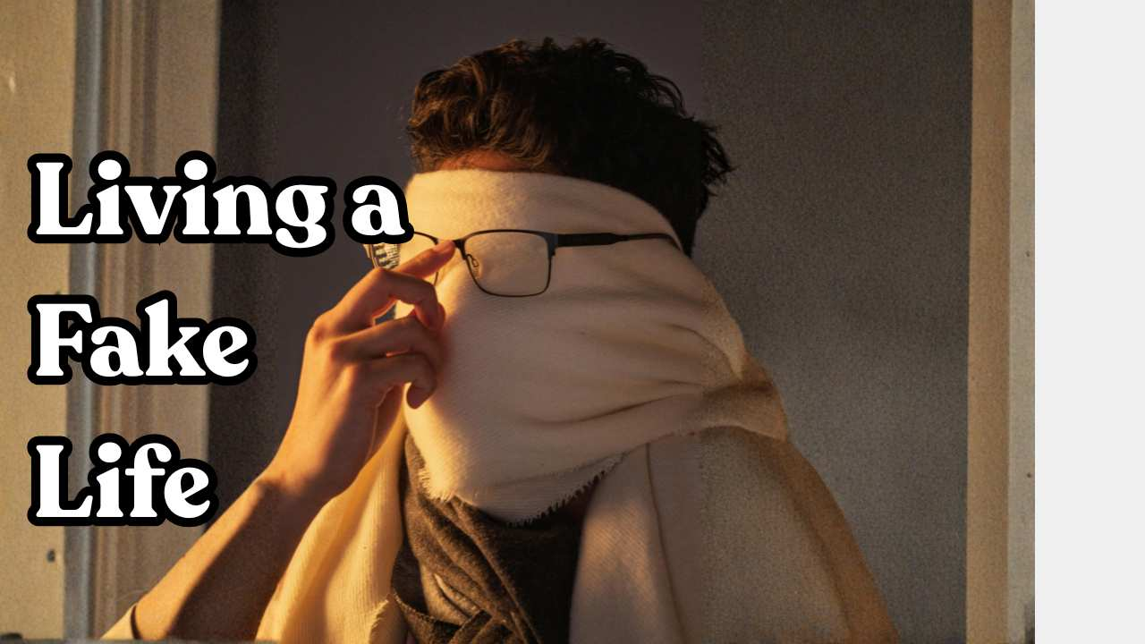 living a fake life