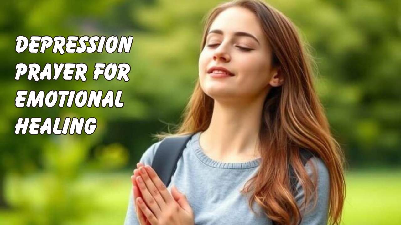 Depression Prayer for Emotional Healing
