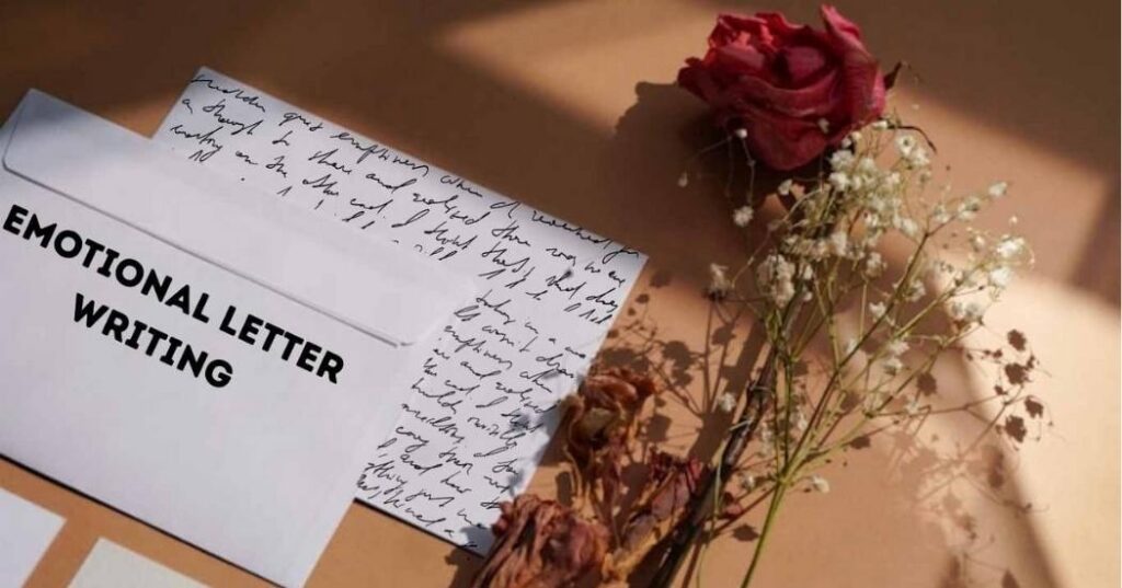 Emotional letter writing